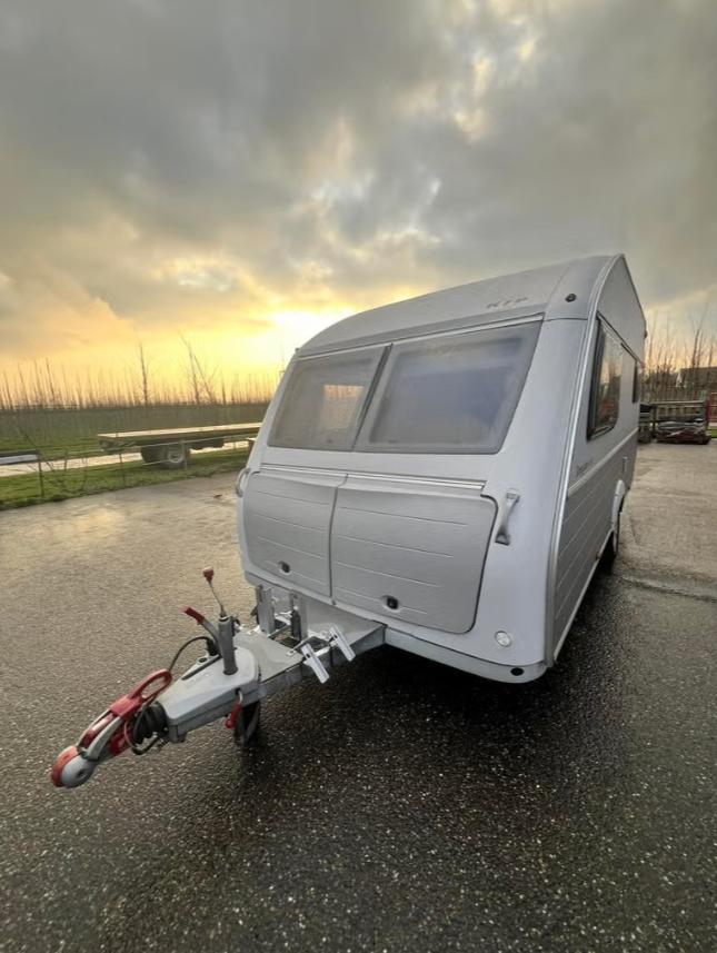 Caravan Kip Grey Line 44 EKL uit 2008, Caravans en Kamperen, Rondzit, Kip, Tot en met 2, Particulier