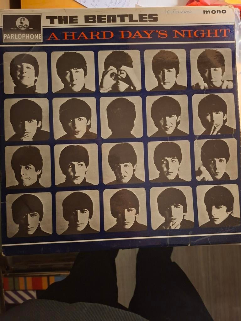The Beatles - A Hard Day's Night UK 1964 LP Vinyl, Ophalen of Verzenden, Gebruikt, 12 inch