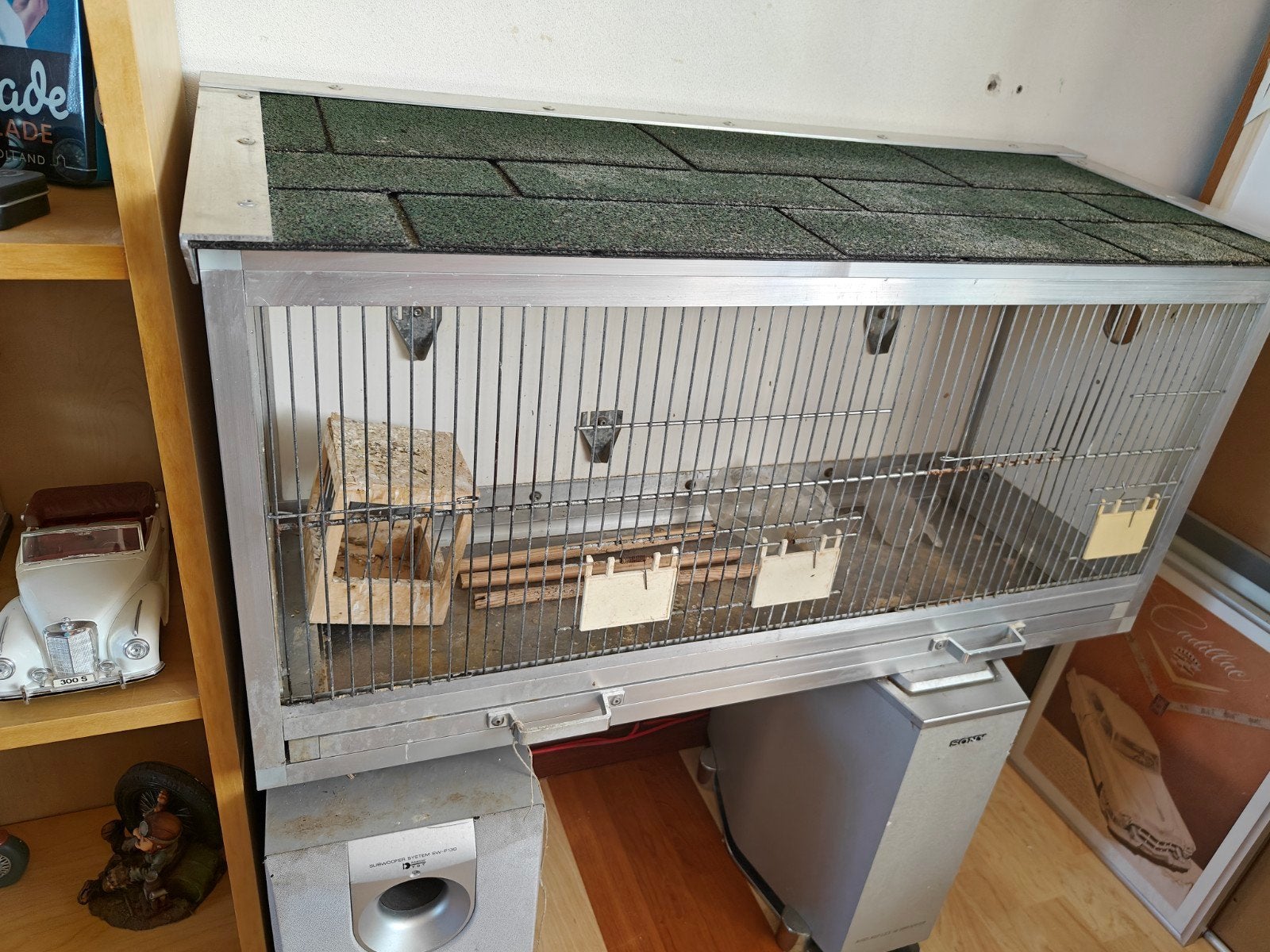 Vogelkooi cq Broedkooi, Ophalen, Hout, Vogelkooi