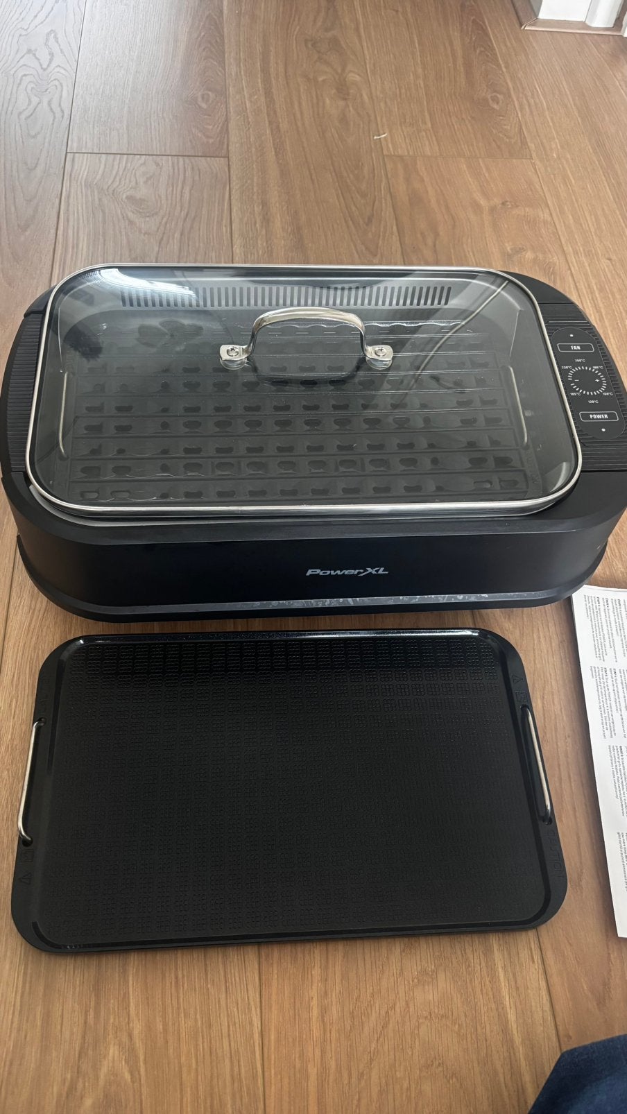 Smokeless Grill –Elektrisch interne ventilator (2x gebruikt), Ophalen, Zo goed als nieuw