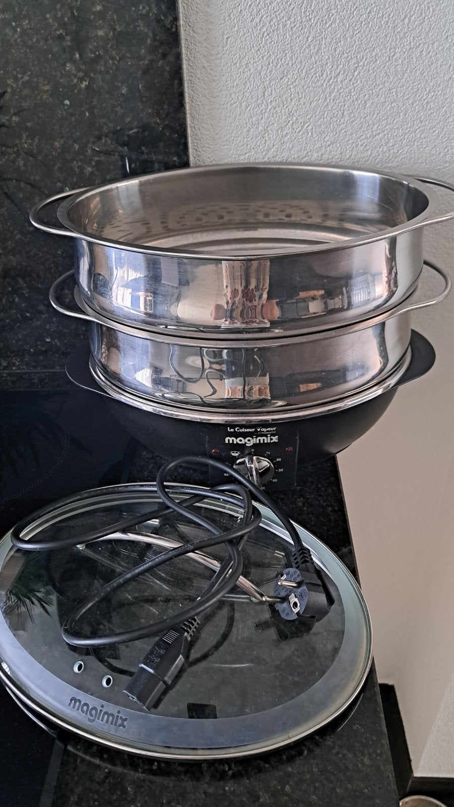 magimix stoomkoker rvs, Ophalen, Gebruikt, Rvs