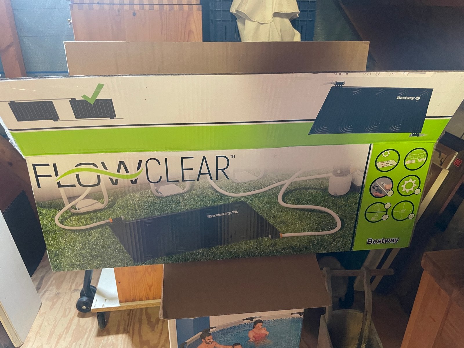 Bestway Flowclear Solar Mat Zwembadverwarming, Ophalen, Gebruikt, Verwarming