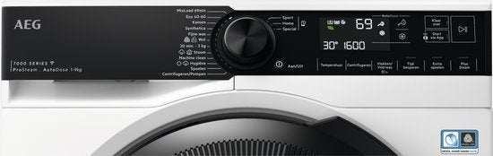 AEG wasmachine LR7696AAD4 - 7000 serie - ProSteam, AEG, Minder dan 85 cm, Postbus 1038 5602 BB Eindhoven, Energieklasse A of zuiniger
