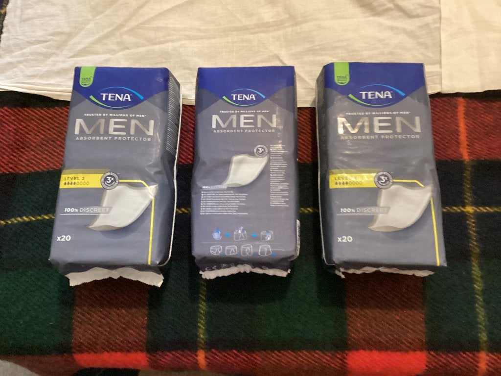 Tena Men absorberende inleggers level 2, Ophalen of Verzenden, Nieuw