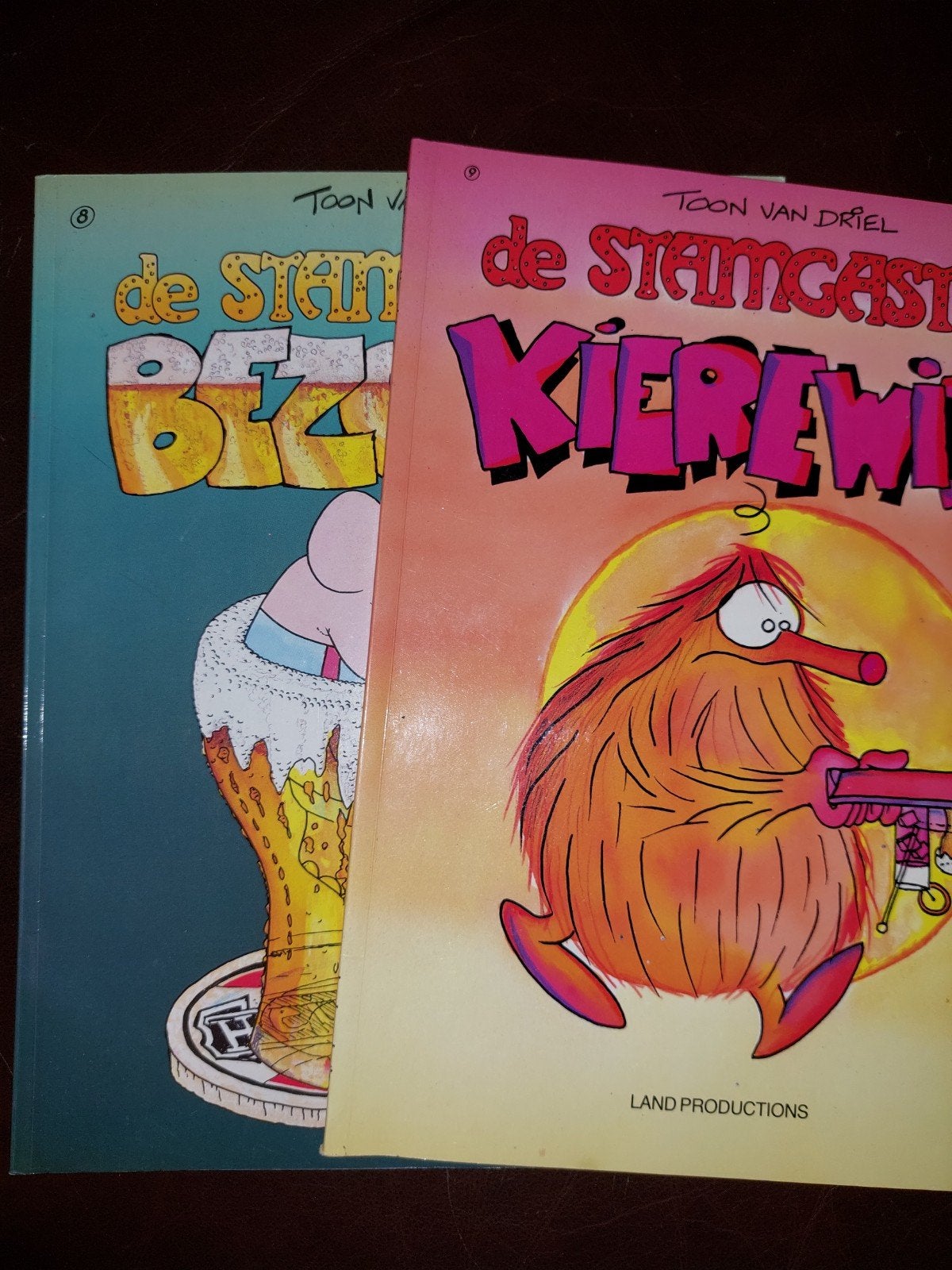 De Stamgasten Kerewiet nr 9& Bezopen nr 8 - Toon van Driel, Meerdere stripboeken, Ophalen of Verzenden, Gelezen, Toon van Driel