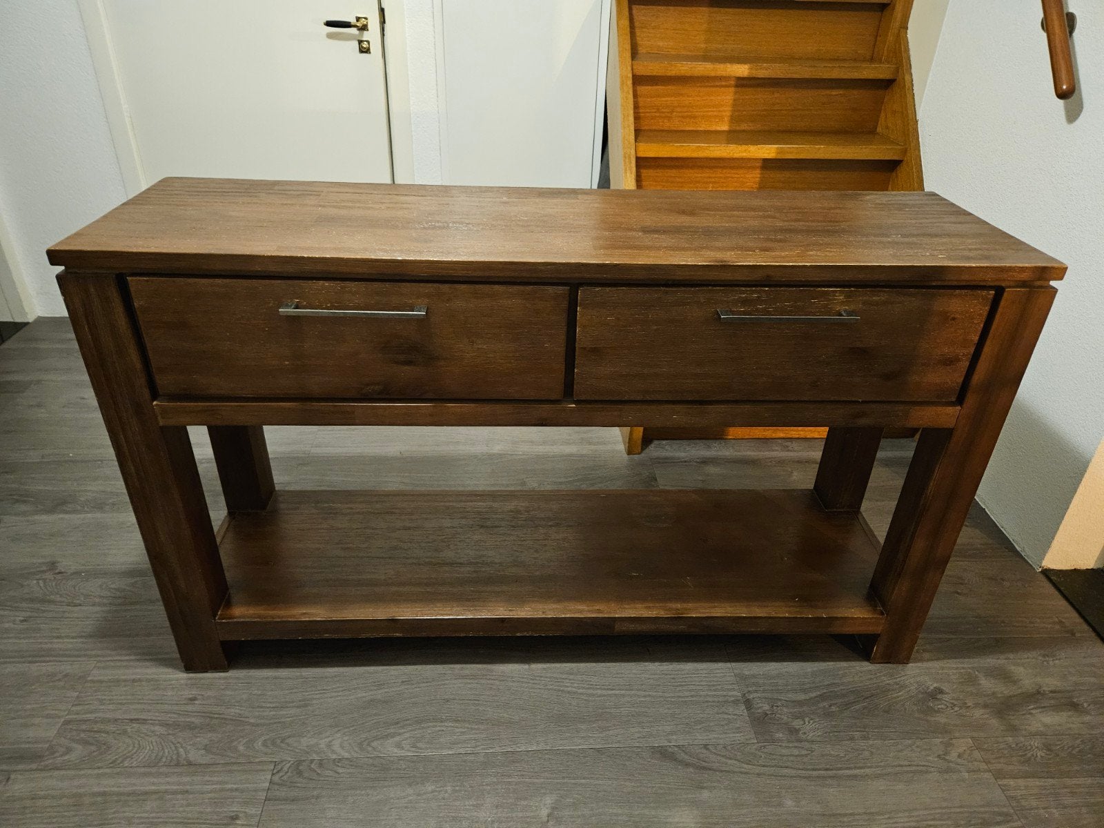 wandtafel haltafel tv meubel, Ophalen, 25 tot 50 cm, Rechthoekig