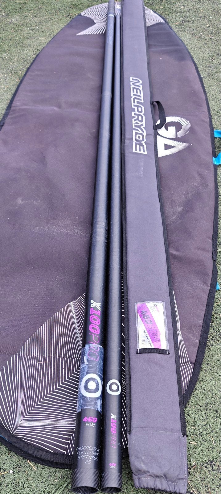 NeilPryde X100 Pro Mast 460 SDM als nieuw evt. met 7.4, Watersport en Boten, Ophalen of Verzenden, Zo goed als nieuw, Neilpryde