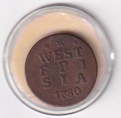 West Friesland Duit 1780, Verzenden, Vóór koninkrijk, Overige waardes, Losse munt