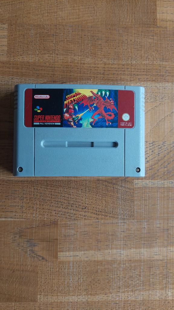 Super Metroid SNES, Spelcomputers en Games, Games | Nintendo Super NES, 1 speler, Zo goed als nieuw, Vanaf 12 jaar, Ophalen