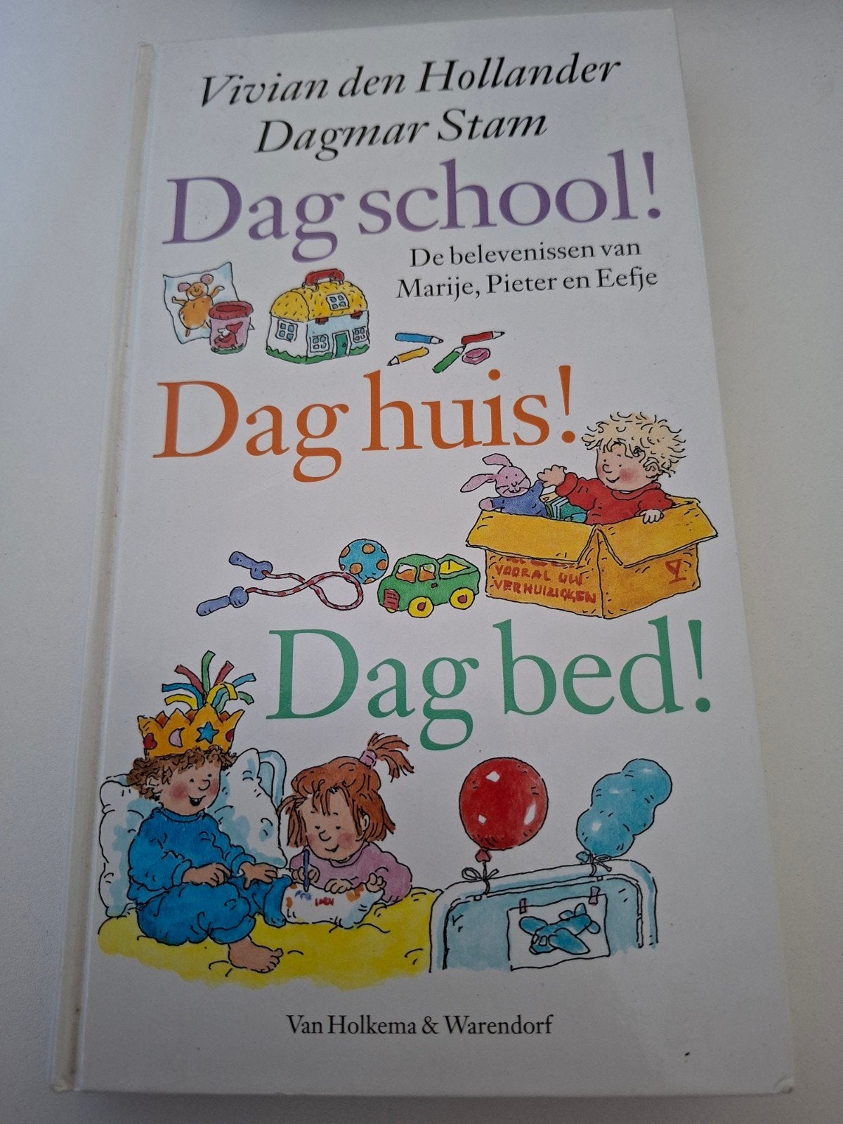 Vivian Hollander - Dag School, Dag Huis, Dag Bed!, Ophalen of Verzenden, Gelezen, Fictie algemeen