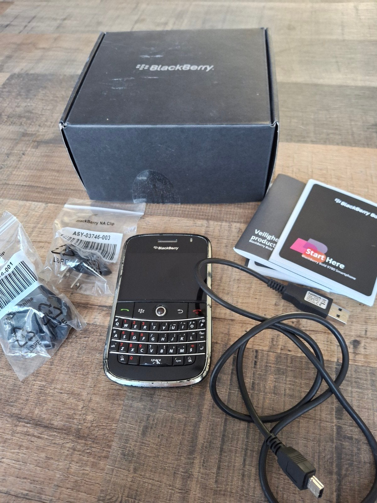BlackBerry bold 9000, Ophalen of Verzenden, Gebruikt