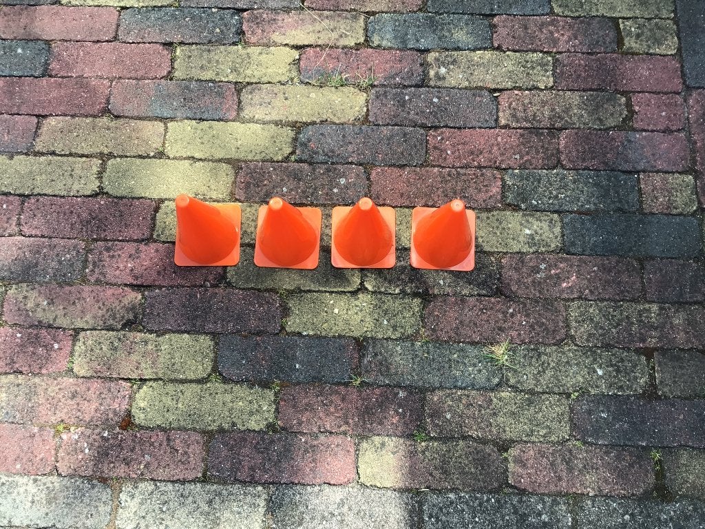 Pylonnen (set van 4 stuks), Ophalen of Verzenden, Zo goed als nieuw, Overige typen