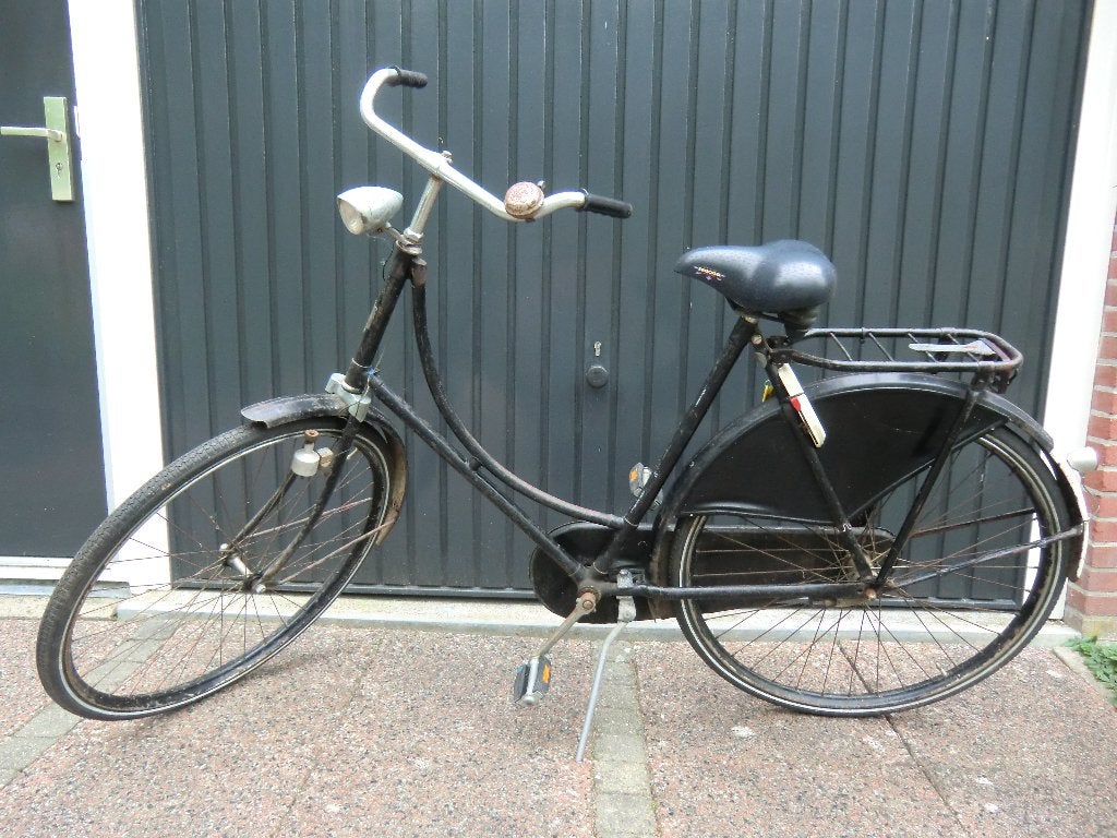 PHOENIX "Omafiets" met framemaat 58 cm, slot en terugtraprem, Ophalen, Terugtraprem, Gebruikt, 56 cm of meer