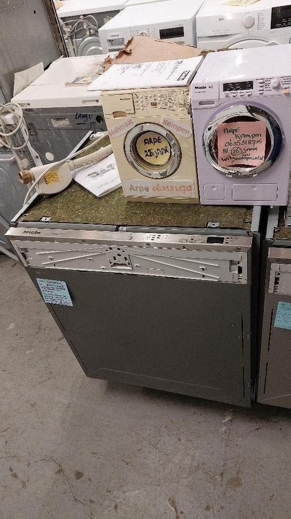 Miele XXL voll geintergr inb vaatwasser vanaf 379 TURBO Arpe, Witgoed en Apparatuur, Ophalen, Minder dan 85 cm, Minder dan 10 liter
