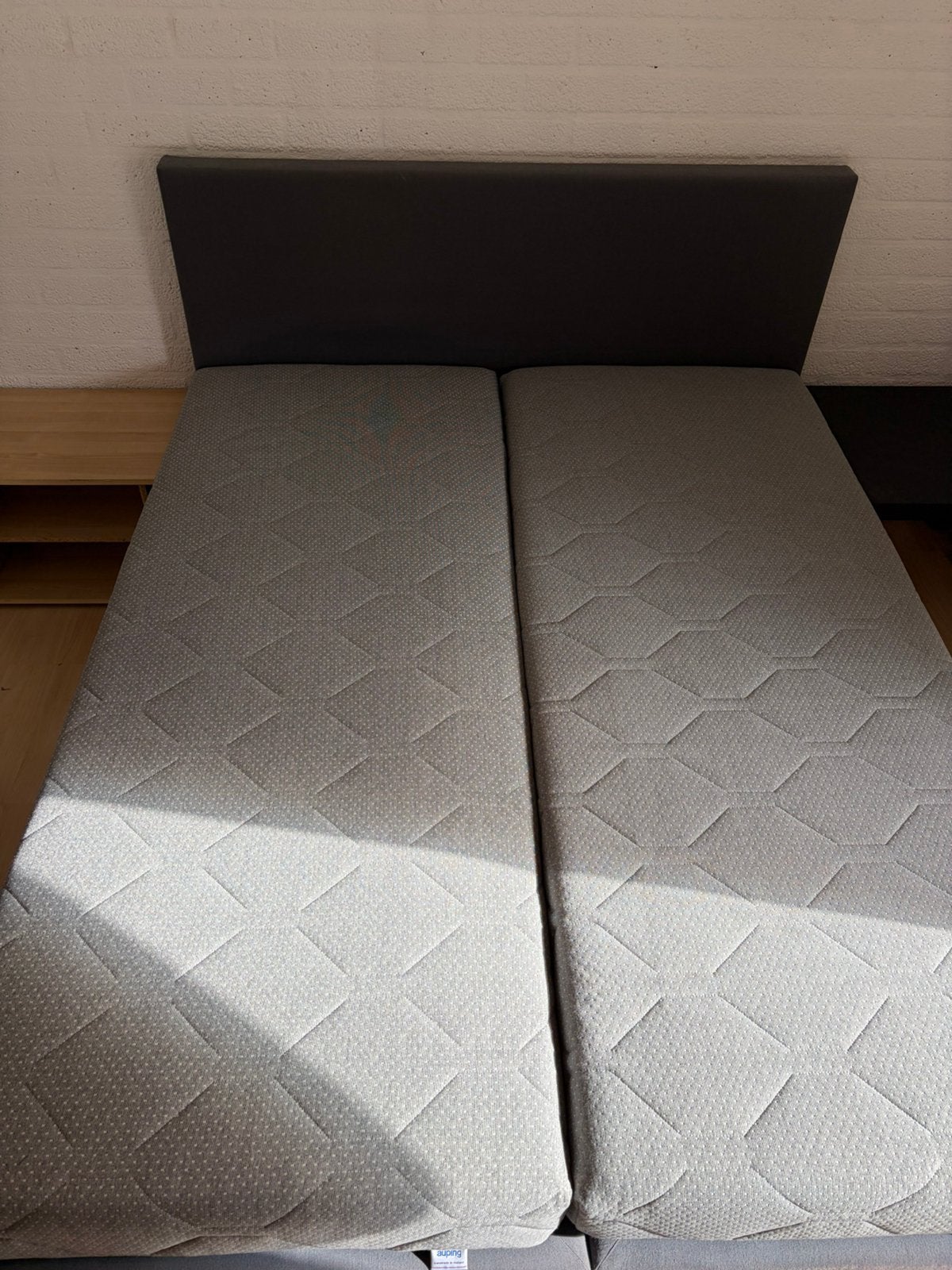 2x Auping Revive matrassen 80x200 cm, Ophalen, Eenpersoons, Zo goed als nieuw, 80 cm