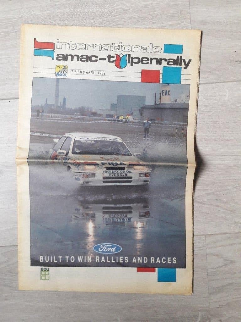 AMAC TULPENRALLY 1989, Gelezen, Algemeen, Ophalen of Verzenden, Rally