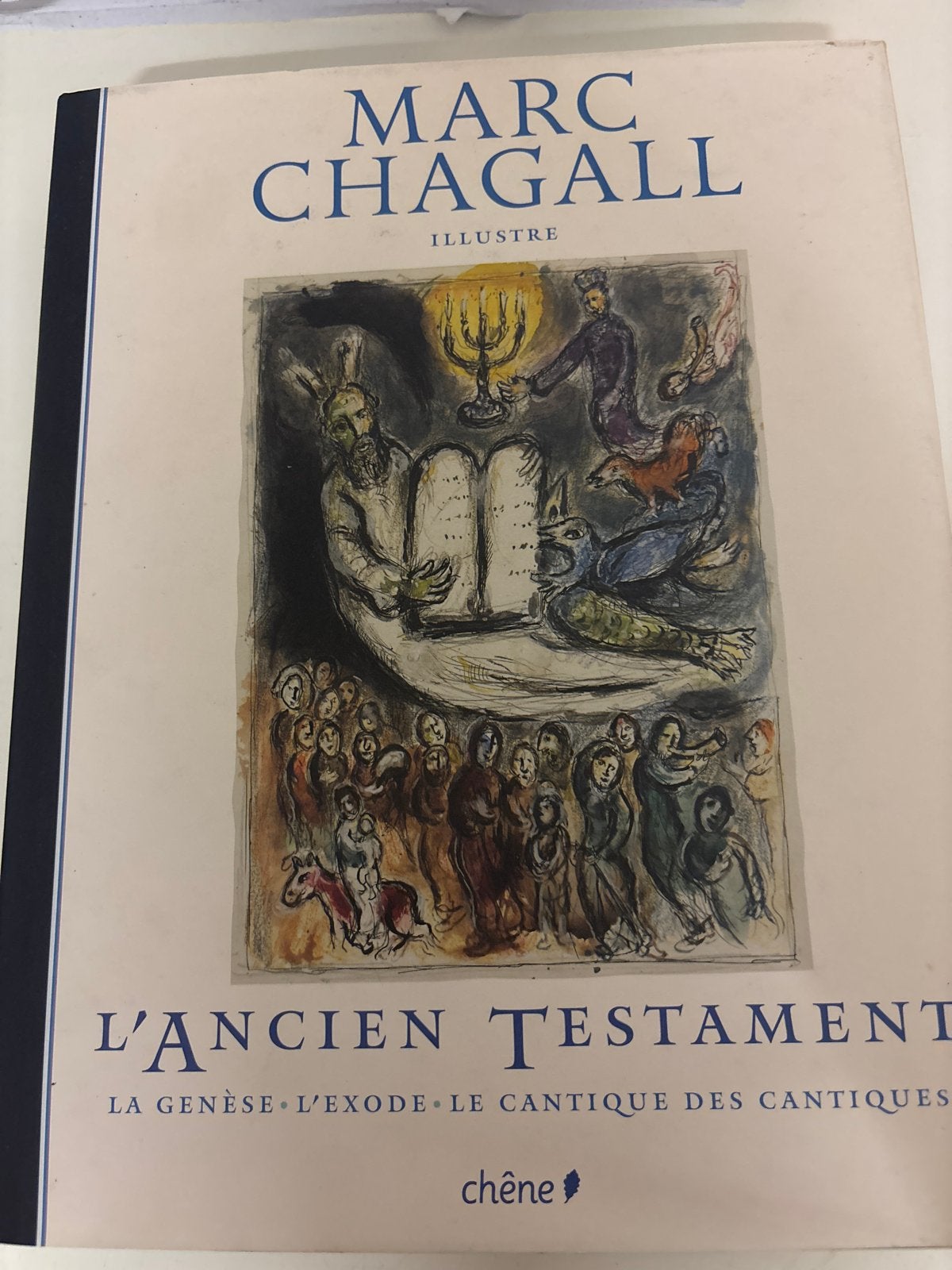 Marc Chagall - L'Ancien Testament (Geïllustreerd), Ophalen of Verzenden, Zo goed als nieuw, Jodendom