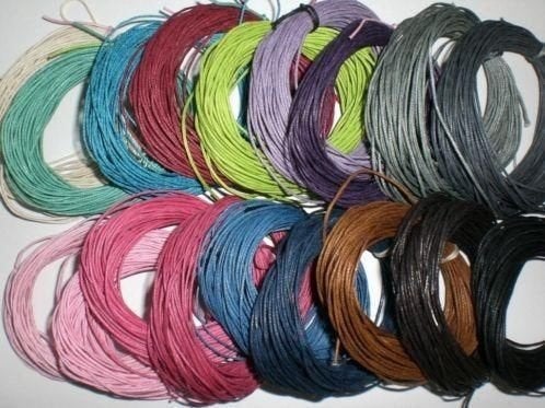 100 meter Waxkoord, Info@hobbymagic.nl, Draad, Hobbymagic, Nieuw