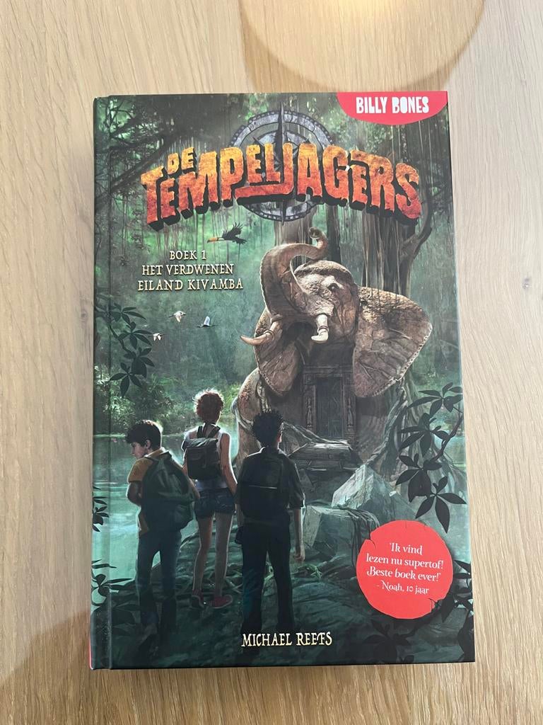 De Tempeljagers Boek 1: Het Verdwenen Eiland Kiyamba - Nieuw, Ophalen of Verzenden, Nieuw, Fictie algemeen