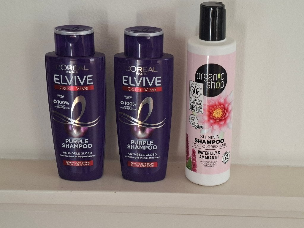 Setje color shampoo, Ophalen of Verzenden, Nieuw, Shampoo of Conditioner