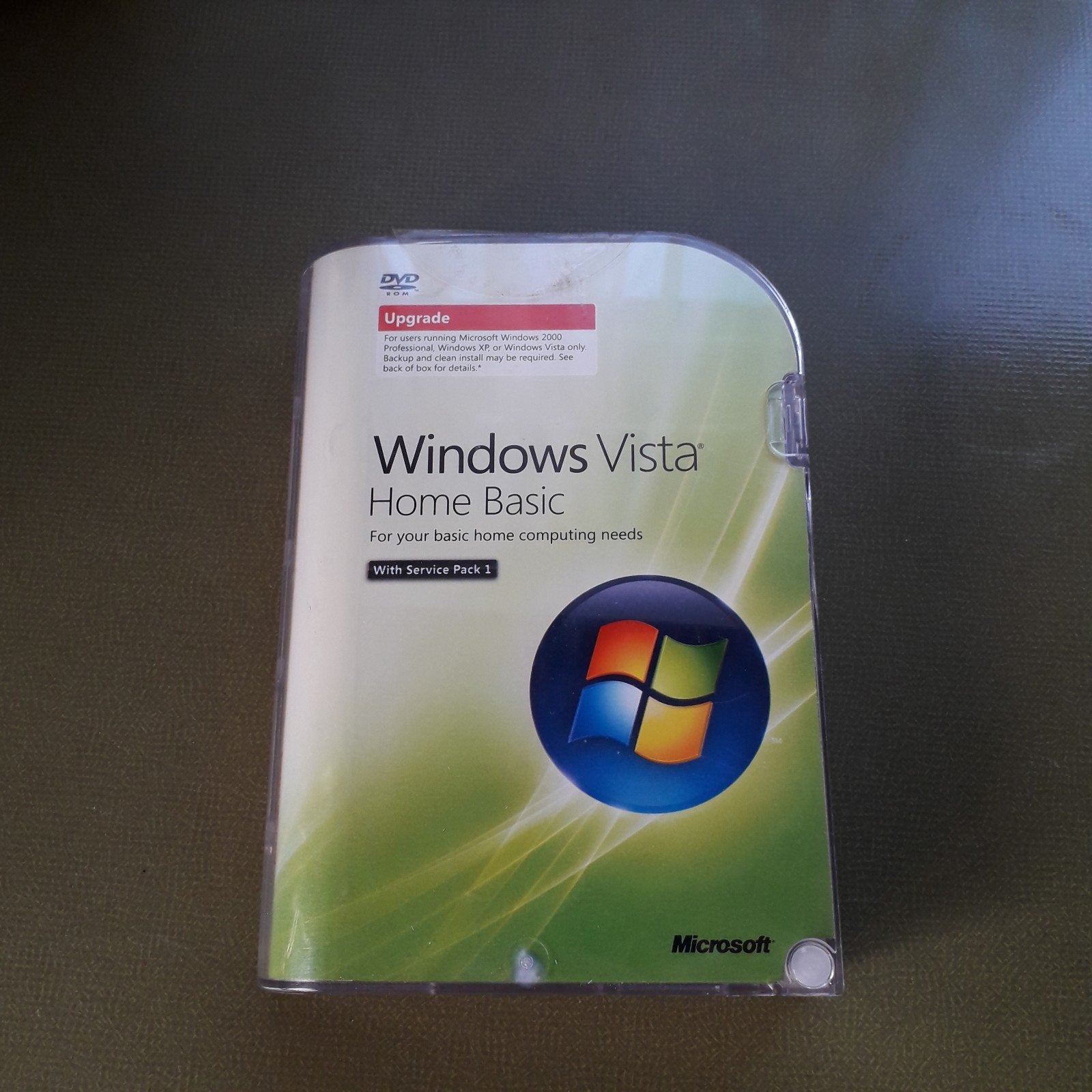 Windows Vista Home Basic (zonder Service Pack 1), Computers en Software, Besturingssoftware, Ophalen, Gebruikt, Windows