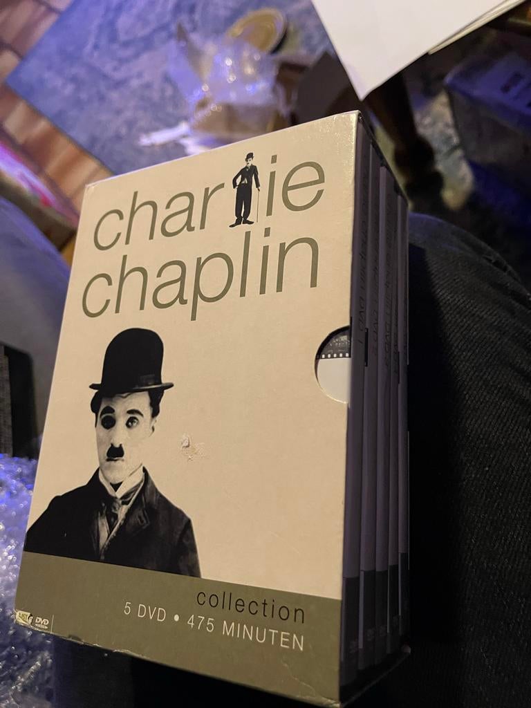 Charlie Chaplin Collection 5 DVD Boxset, Alle leeftijden, Ophalen of Verzenden, Zo goed als nieuw, Boxset