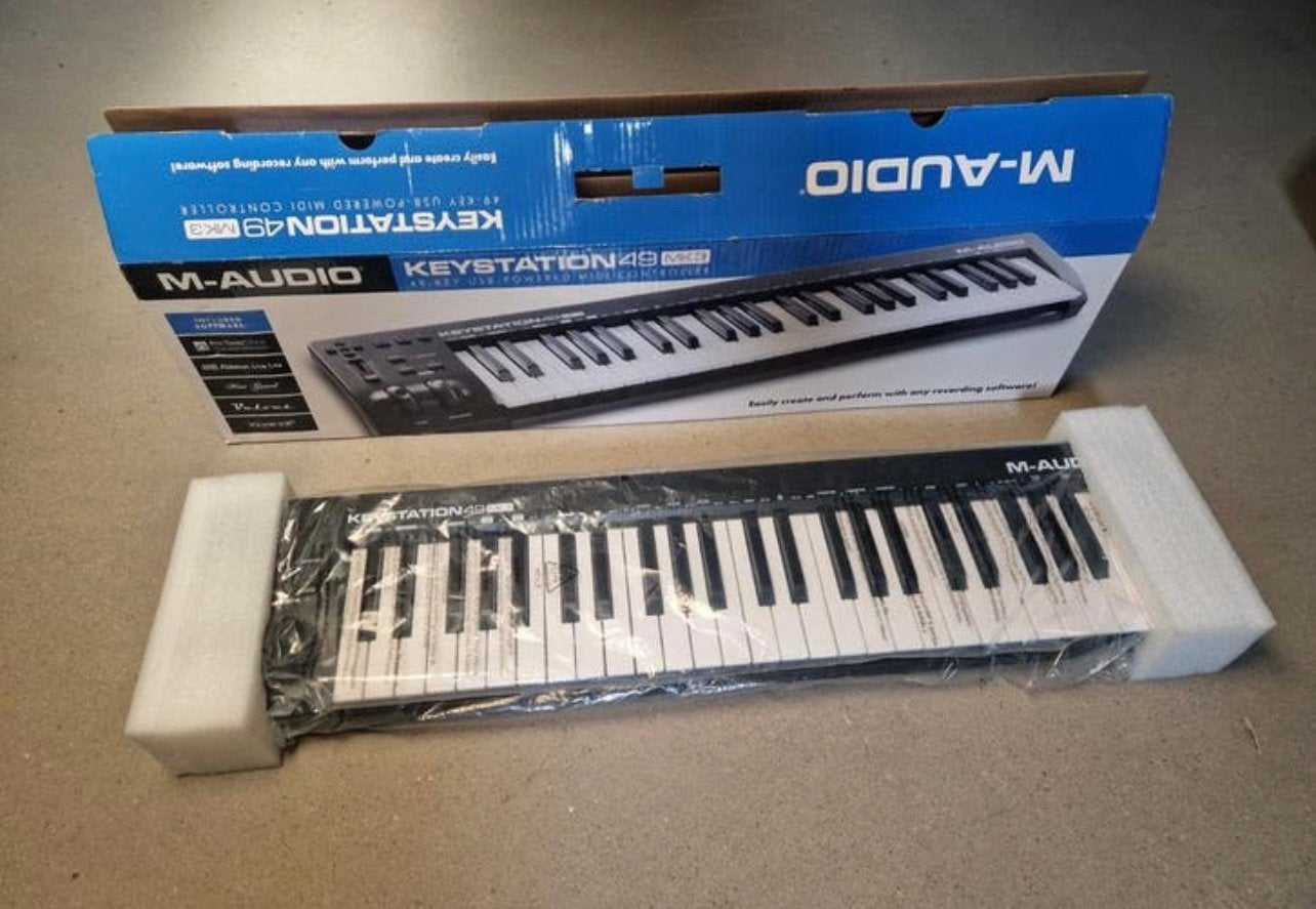 M-audio keystation 49 mk3 MIDI controller, Ophalen, Zo goed als nieuw, Overige aantallen, Overige merken