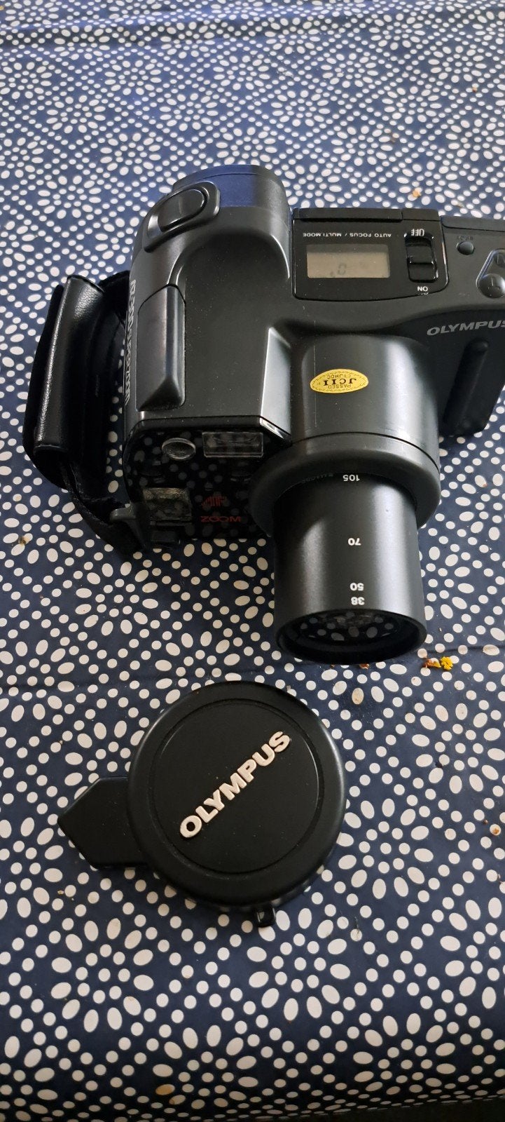 Olympus AZ-300 Super Zoom analoge camera, Ophalen of Verzenden, Gebruikt, Compact, Olympus