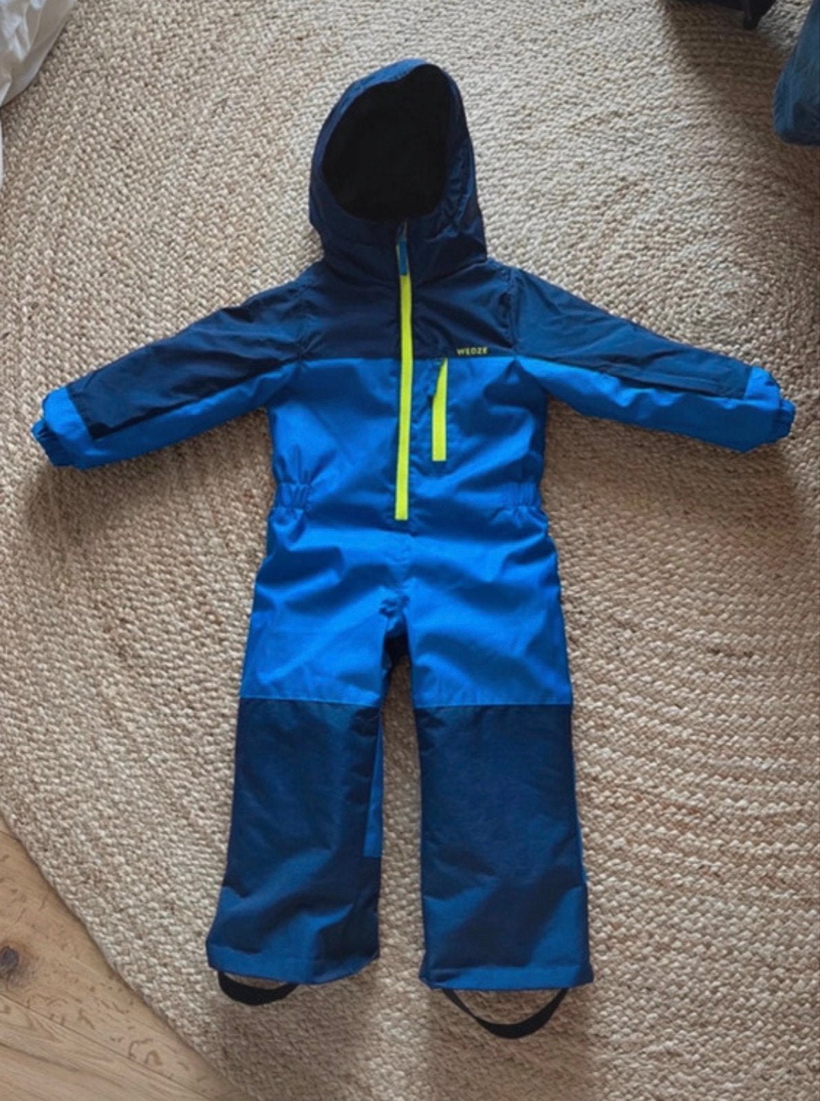 Wedze skipak/winterpak voor kinderen - Blauw, Ophalen of Verzenden, Zo goed als nieuw, Jongen of Meisje