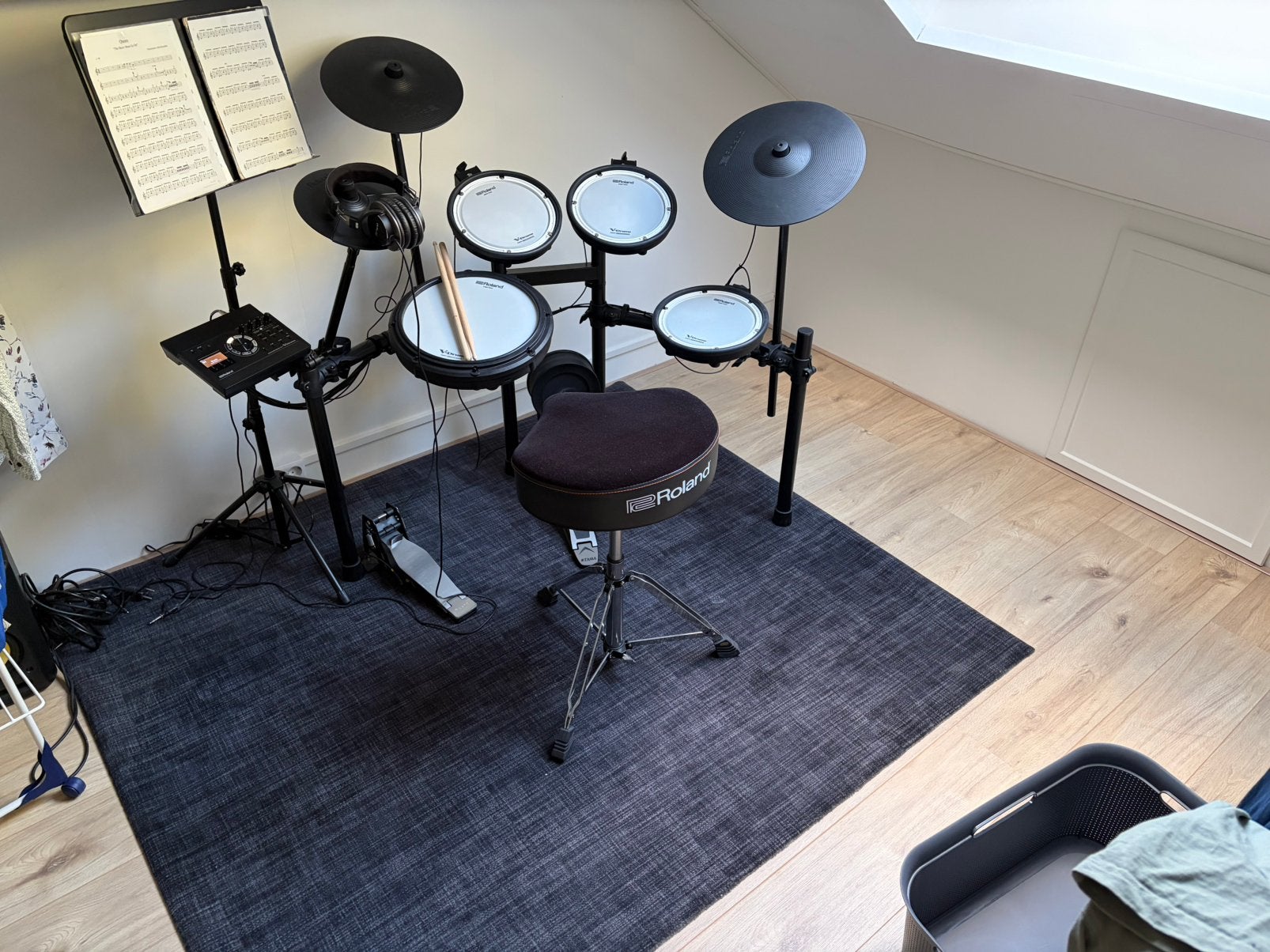 Roland TD- 17KV2 V-Drums elektronisch drumstel., Muziek en Instrumenten, Ophalen, Zo goed als nieuw, Roland, Elektronisch