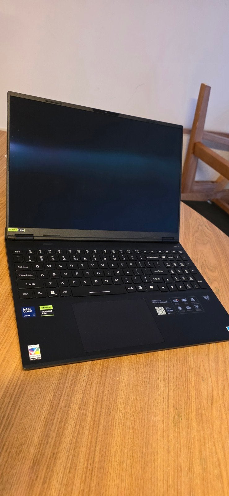 Acer Predator Helios Neo 16S AI Gaming Laptop, Computers en Software, Windows Laptops, Ophalen, 64 GB of meer, Intel Core Ultra 9