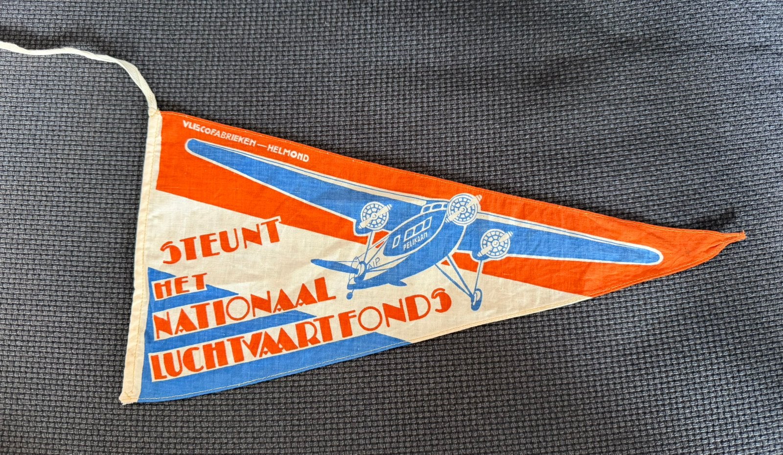 Fokker Pelikaan Steunt het Nationaal Luchtvaartfonds ca1934., Verzamelen, Verzenden, Gebruikt, Overige typen