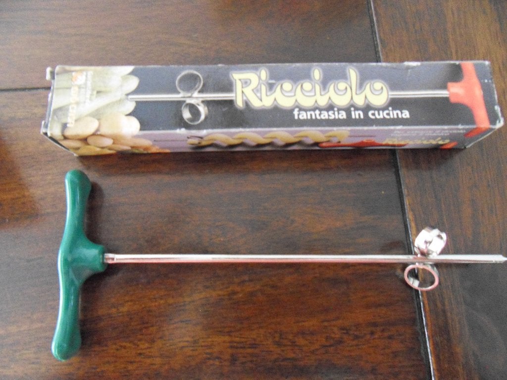 Ricciolo pasta, een spiraalvormige pastasoort, Ophalen of Verzenden