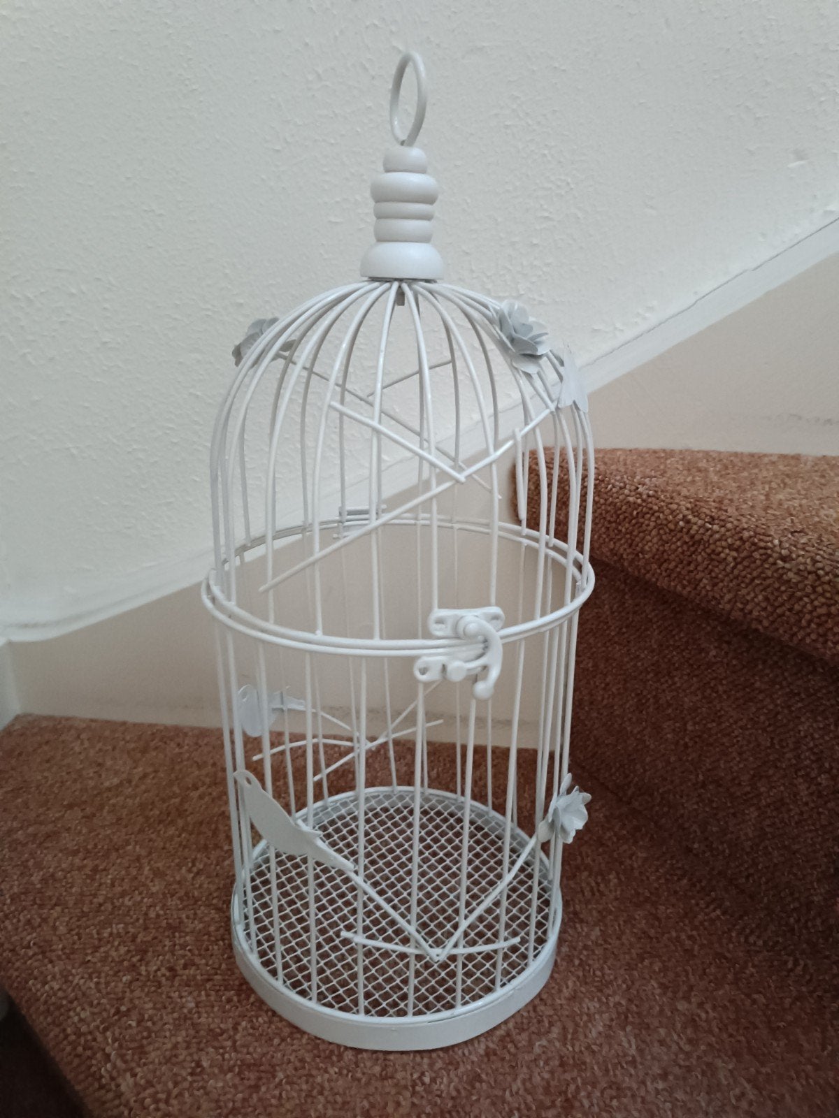Vogelkooi wit deco, Ophalen of Verzenden