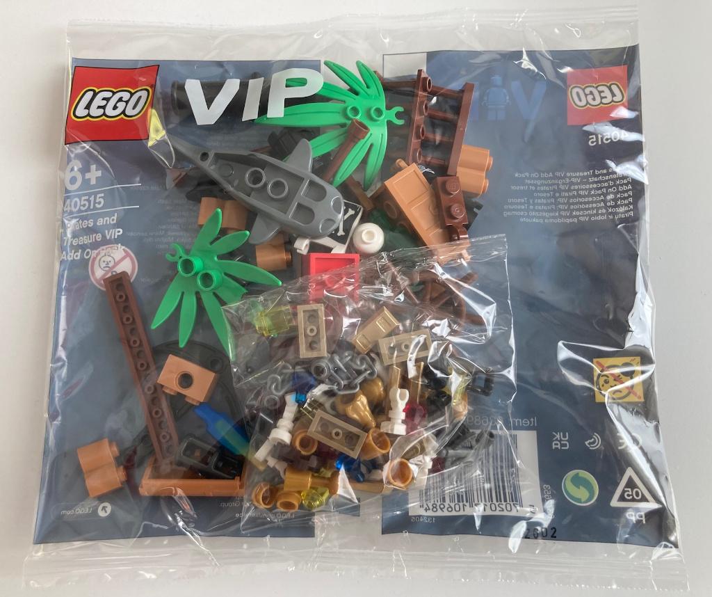 Lego 40515 Pirates and Treasure VIP Add on Pack, Kinderen en Baby's, Speelgoed | Duplo en Lego, Lego, Nieuw, Compleet, Pirates
