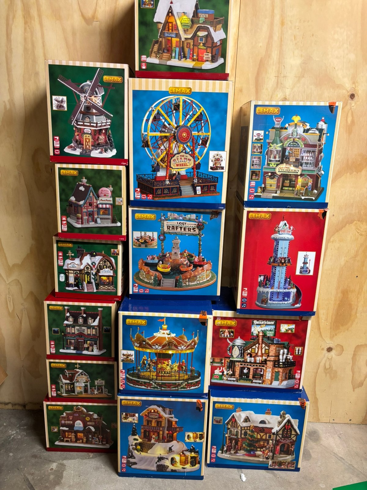 Groot lemax kerstdorp, Diversen, Kerst, Ophalen, Zo goed als nieuw