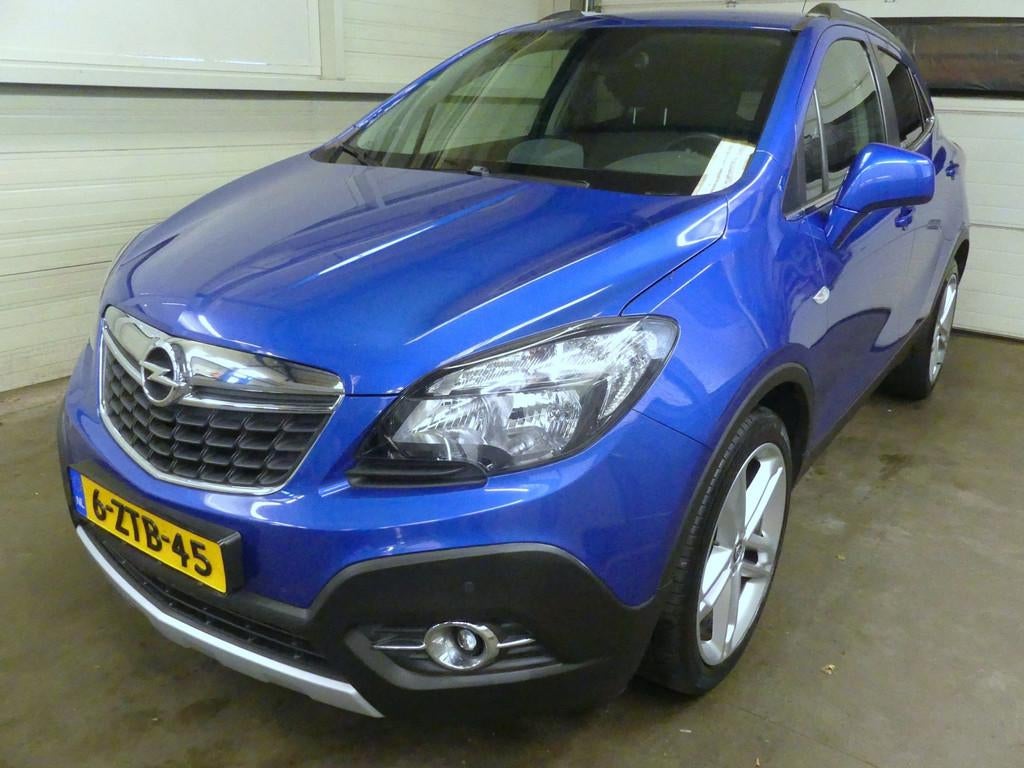 Opel Mokka 1.4 T Cosmo - Trekhaak - Cruise Control - Perfect, Auto's, Opel, Voorwielaandrijving, Euro 5, Gebruikt, Zwart