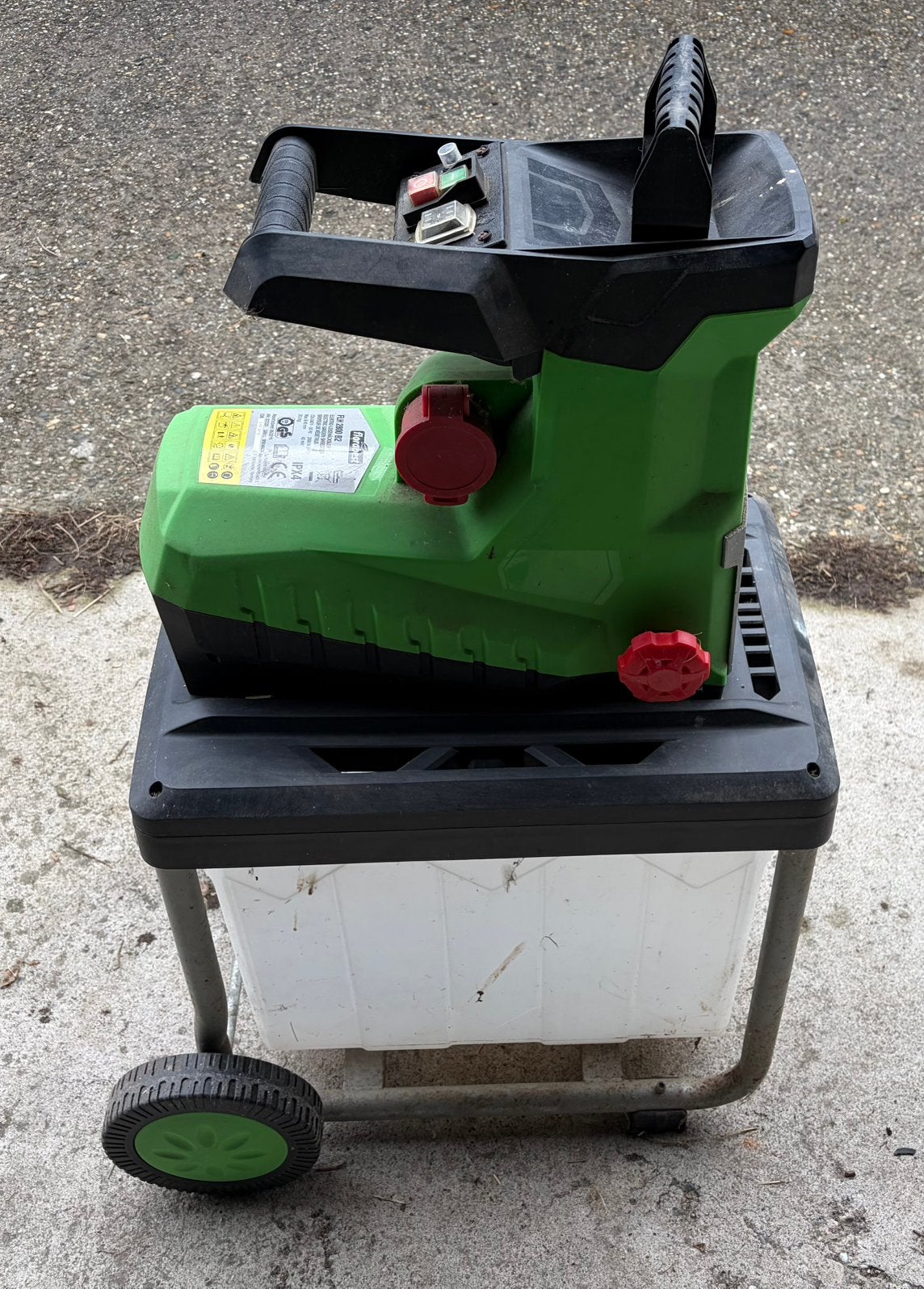 Hakselaar takken, Tuin en Terras, Ophalen, Gebruikt, Elektrisch, Met opvangbak