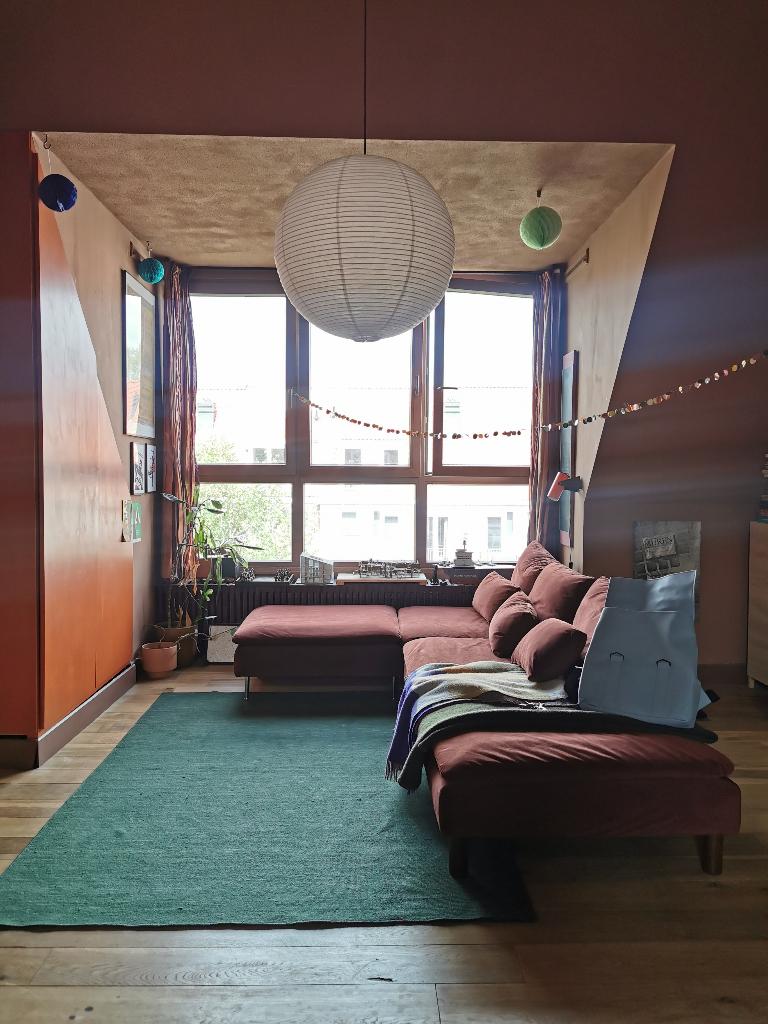 Söderhamn Bemz Hoes Fluweel Velvet Terracotta ground coffee, Overige maten, 75 tot 100 cm, Ophalen of Verzenden, Zo goed als nieuw