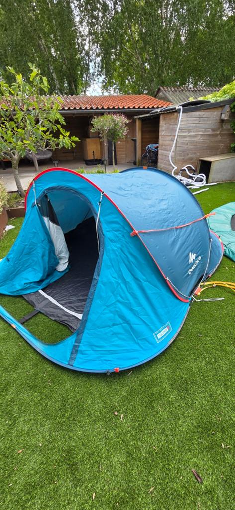 Quechua 2 Seconds pop-up tent 3 personen, Caravans en Kamperen, Tenten, Ophalen, Tot en met 3