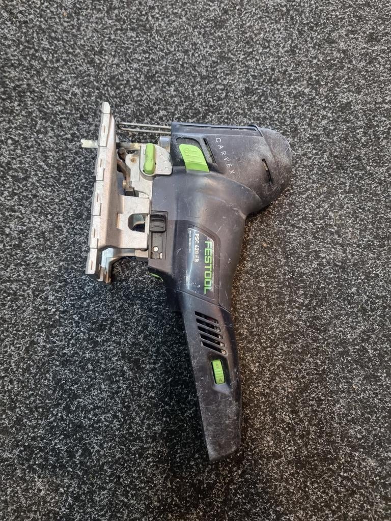 Festool Carvex PS 420 EB decoupeerzaag, Ophalen of Verzenden, Minder dan 600 watt, Decoupeerzaag, 30 tot 70 mm