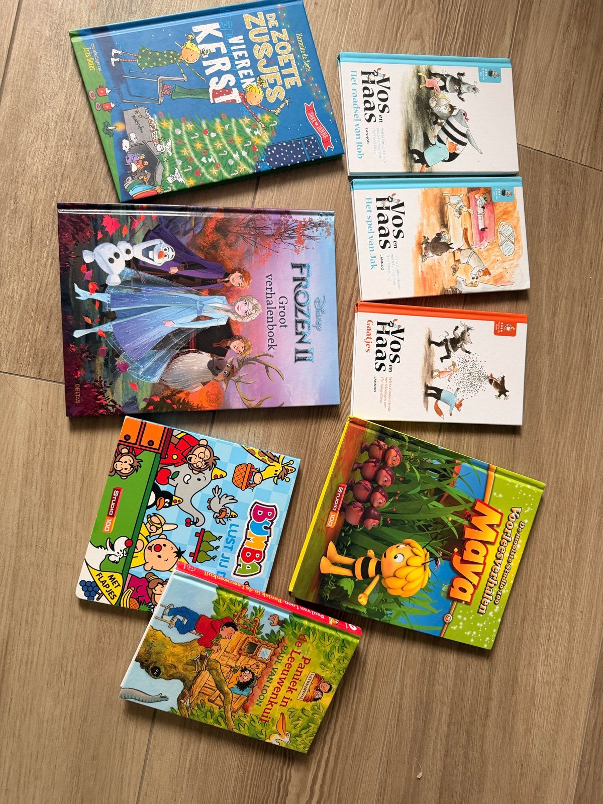 Kinderboekenpakket: Disney, Vos en Haas, Maya de Bij en meer, Ophalen of Verzenden, Zo goed als nieuw, 2 tot 3 jaar
