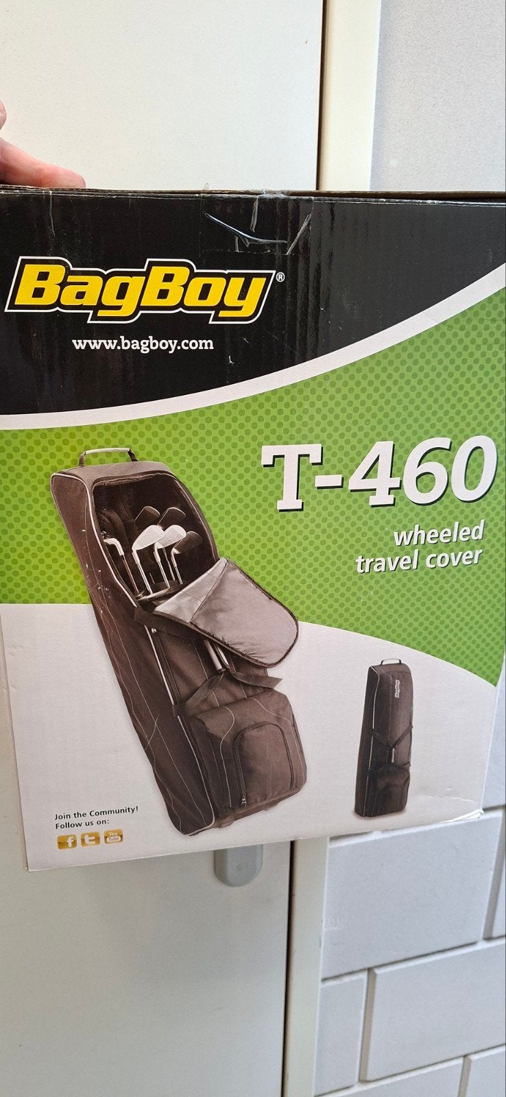BagBoy T-460 Wheeled Travel Cover - Nieuw in verpakking, Ophalen of Verzenden, Nieuw, Tas, Overige merken