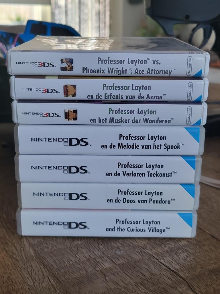 Professor layton voor de ds, Puzzel en Educatief, 1 speler, Ophalen of Verzenden, Zo goed als nieuw