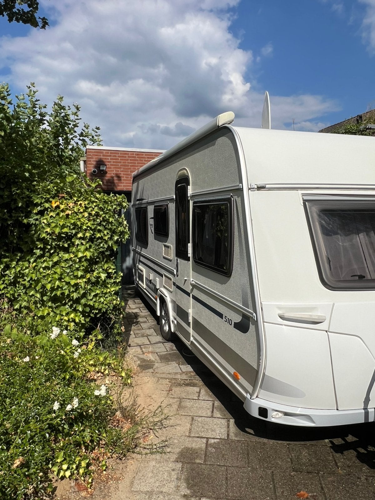 Fendt 510 TG Topas BOM VOL mover luifel voortent schotel, Caravans en Kamperen, 2 aparte bedden, Rondzit, Particulier, Fendt