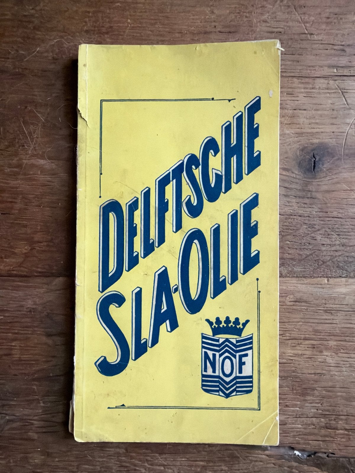 Oud kookboekje: Delftsche Slaolie recepten (jaren '30), Ophalen of Verzenden, Gelezen, Nederland en België, Voorgerechten en Soepen