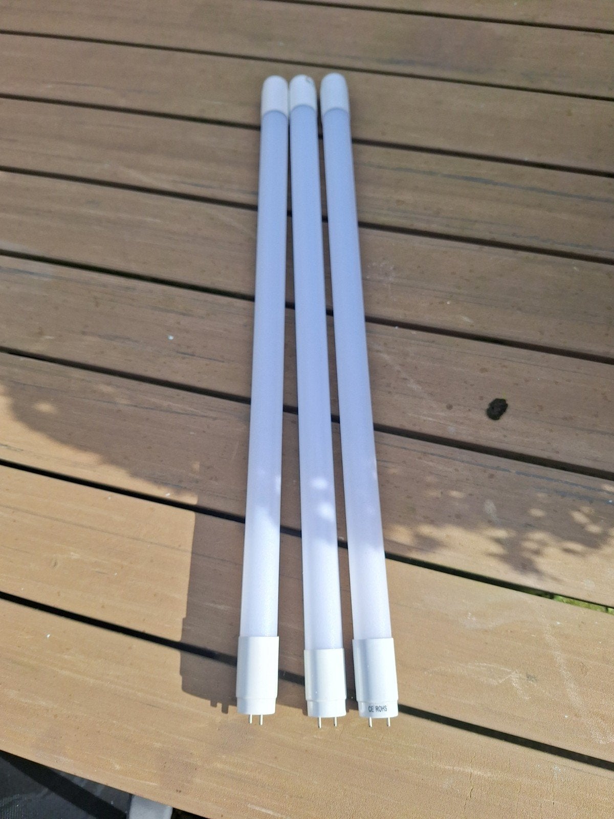 15x LED TL buizen 60cm 2 per stuk, Wit, Overige merken, Kunststof, G13 (TL)