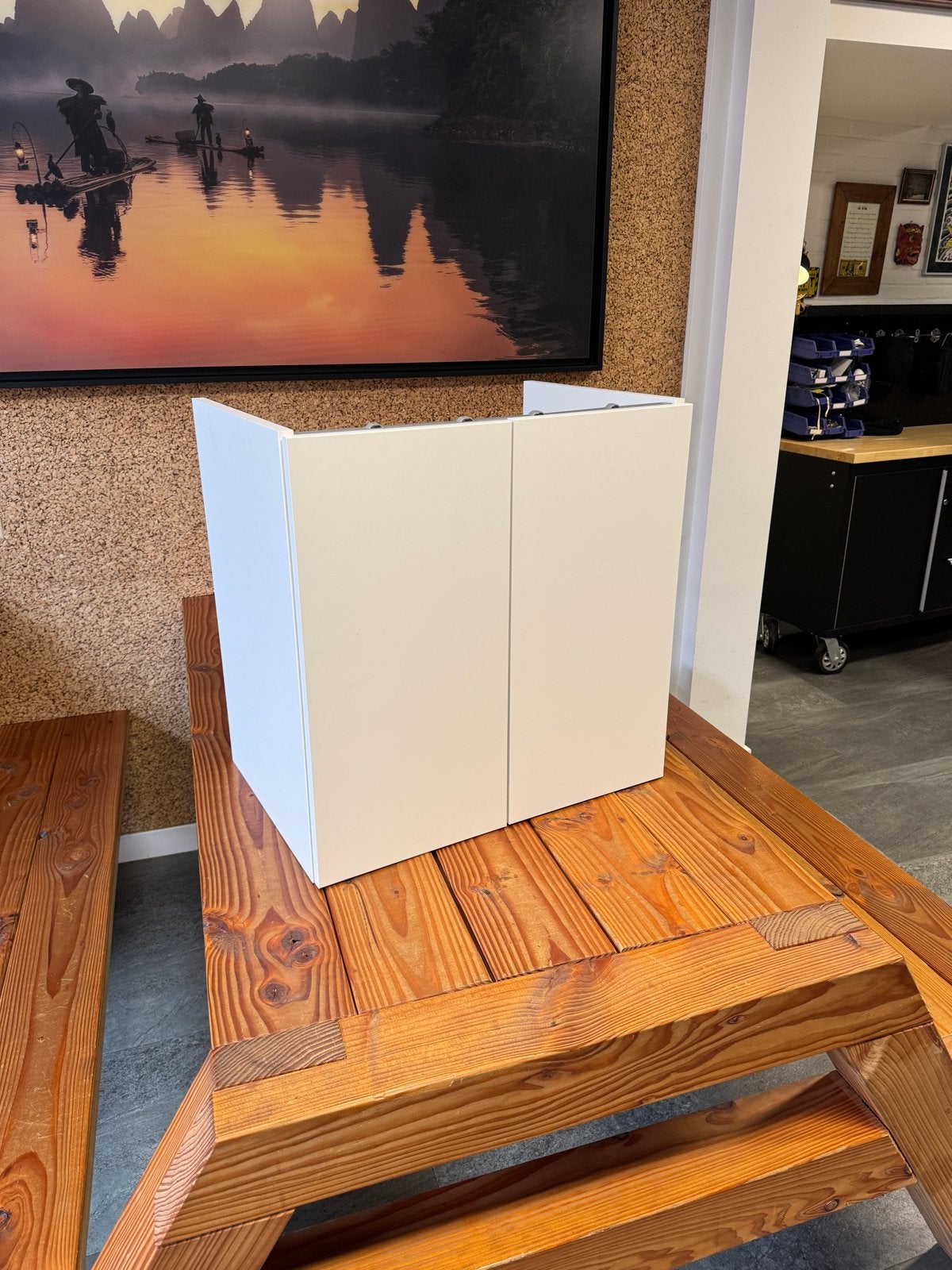 IKEA Badkamer Wastafelkastje - Wit, Ophalen, Minder dan 50 cm, Nieuw, Minder dan 100 cm