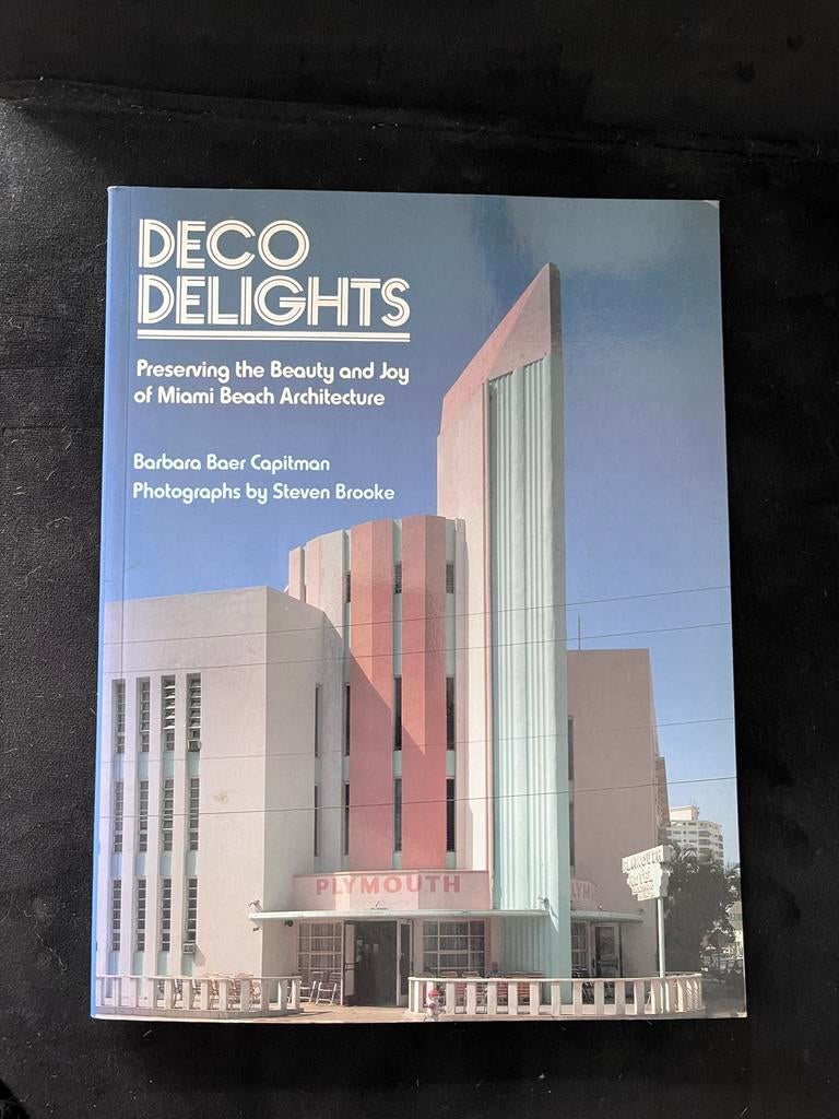Deco Delights: Miami Beach Architectuur Boek, Ophalen of Verzenden, Zo goed als nieuw, Architectuur algemeen