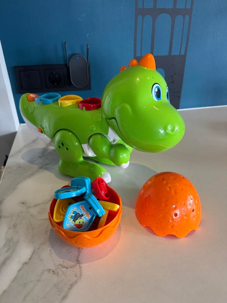 Interactieve Dino, Ophalen of Verzenden, Gebruikt, Overige typen, Met wieltjes